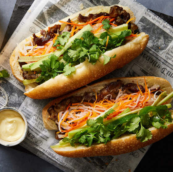 반미(Bánh mì) 메뉴 사진(네이버)