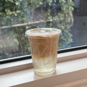 코코넛 라떼 메뉴 사진(네이버)