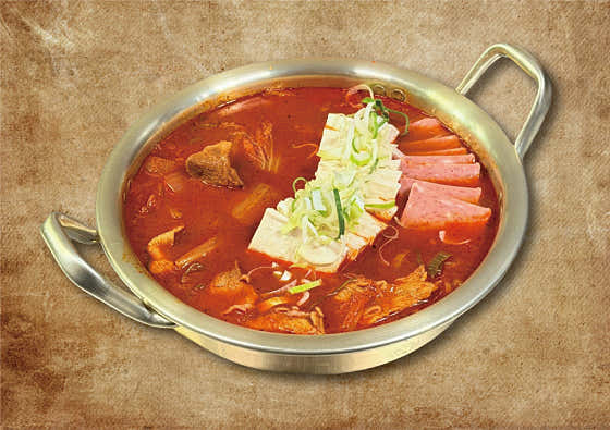 김치전골 메뉴 사진(네이버)
