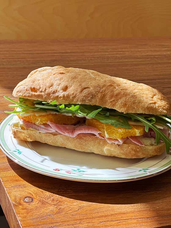 베띠 샌드위치 메뉴 사진(네이버)