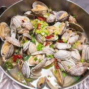 봉골레술찜(조개만300g) 메뉴 사진(네이버)