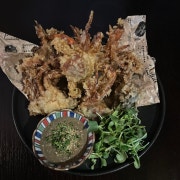 소프트쉘 덴푸라 메뉴 사진(네이버)