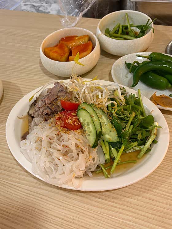 비빔쌀국수 메뉴 사진(네이버)