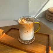 수제 바닐라빈 라떼 메뉴 사진(네이버)