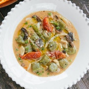 그린 시금치 뇨끼(*매일 한정수량) 메뉴 사진(네이버)