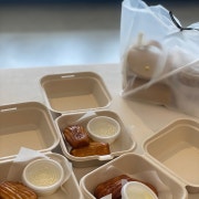 상하이 버터떡 (3개 연유set) 메뉴 사진(네이버)