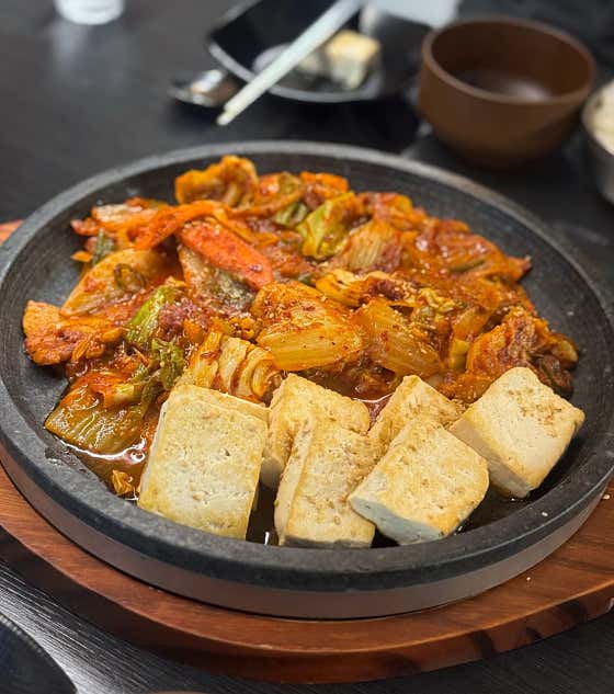 두부김치 메뉴 사진(네이버)
