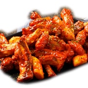 매콤양념 쪽갈비 메뉴 사진(네이버)