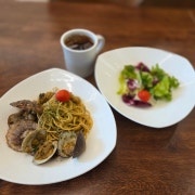 오일파스타세트 메뉴 사진(네이버)
