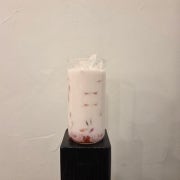 딸기라떼(H/I) 메뉴 사진(네이버)