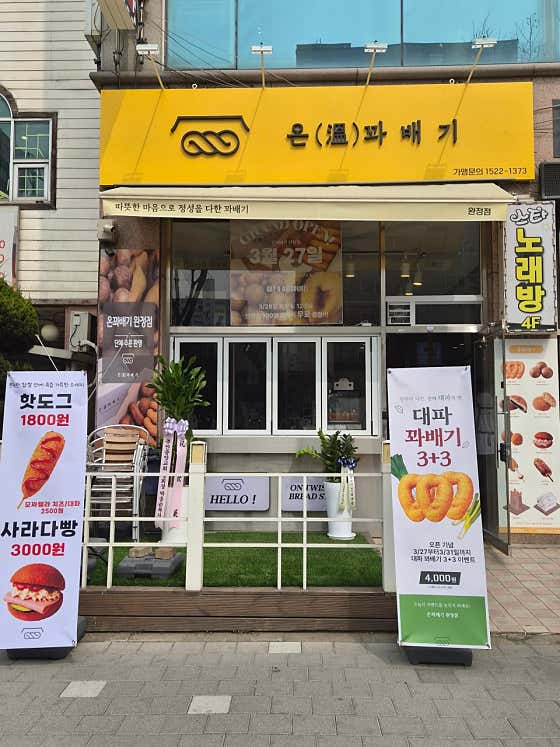 온꽈배기 완정점 · 네이버 지도·플레이스 2