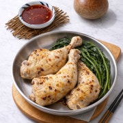 매콤 닭다리 수육 메뉴 사진(네이버)