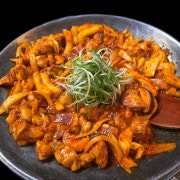 더성심 직화닭갈비(소) 1~2인 메뉴 사진(네이버)