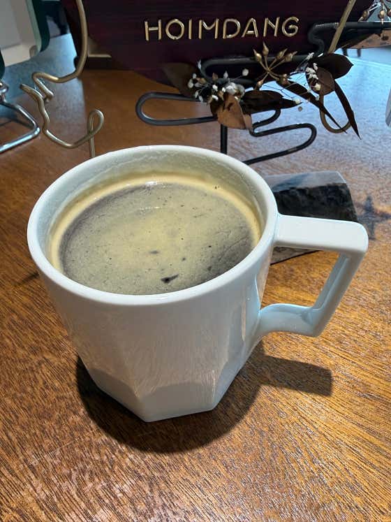 아메리카노 메뉴 사진(네이버)