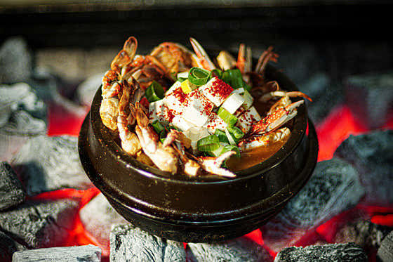꽃게 듬뿍 된장찌개 메뉴 사진(네이버)