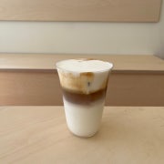 크림라떼 메뉴 사진(네이버)