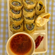 egg n 김밥(계란말이 김밥) 메뉴 사진(네이버)