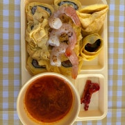 egg n 에그쉬림프 김밥 메뉴 사진(네이버)
