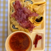 egg n 에그베이컨 김밥 메뉴 사진(네이버)