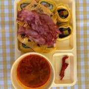 egg n 치즈베이컨 김밥 메뉴 사진(네이버)