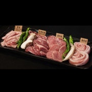 한돈 뒷고기 모듬 500g 메뉴 사진(네이버)