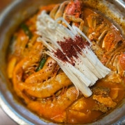 꽃새도리탕 메뉴 사진(네이버)