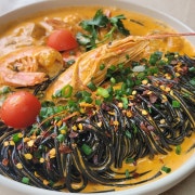 비스크 크림 파스타 메뉴 사진(네이버)