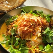 갈릭 크런치 키마커리 & 파리타 메뉴 사진(네이버)
