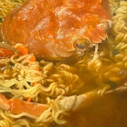 게장 라면 메뉴 사진(네이버)