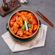 [콤보닭볶음탕] 뼈한마리+순살500g 메뉴 사진(네이버)