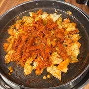 뼈없는닭발사리 메뉴 사진(네이버)
