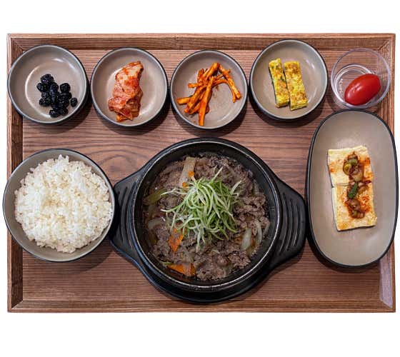 대릉 불고기 소반 메뉴 사진(네이버)