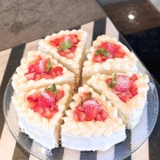 딸기 홀케이크 L 사이즈 (주문제작) 메뉴 사진(네이버)