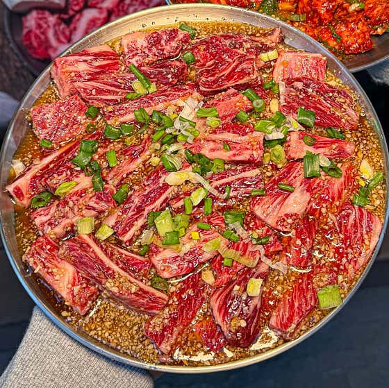 마늘양념갈빗살500g (수입산PR) 메뉴 사진(네이버)