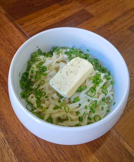 진담 버터칼국수 메뉴 사진(네이버)