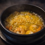뚝배기감바스파스타 메뉴 사진(네이버)