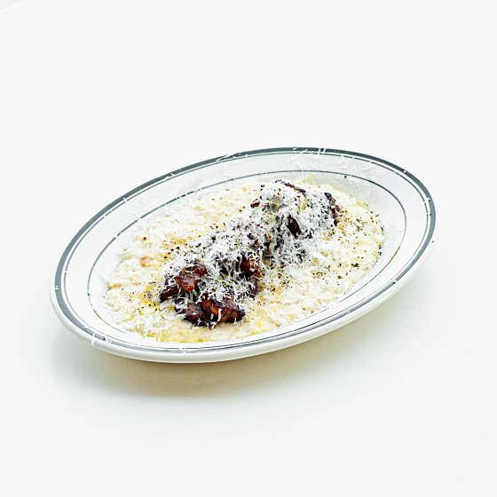 갈비살 크림 리조또 메뉴 사진(네이버)