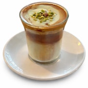 피스타치오 크림 라떼 메뉴 사진(네이버)