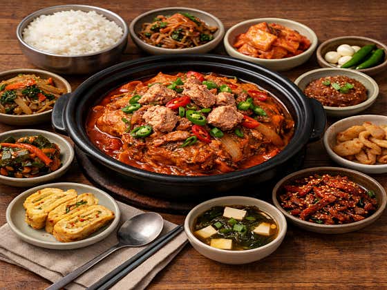 꽃실비김치보쌈 해운대좌동본점 · 네이버 지도·플레이스 7
