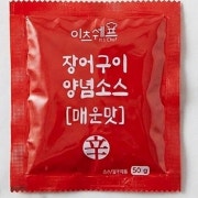 매운소스 50g 메뉴 사진(네이버)