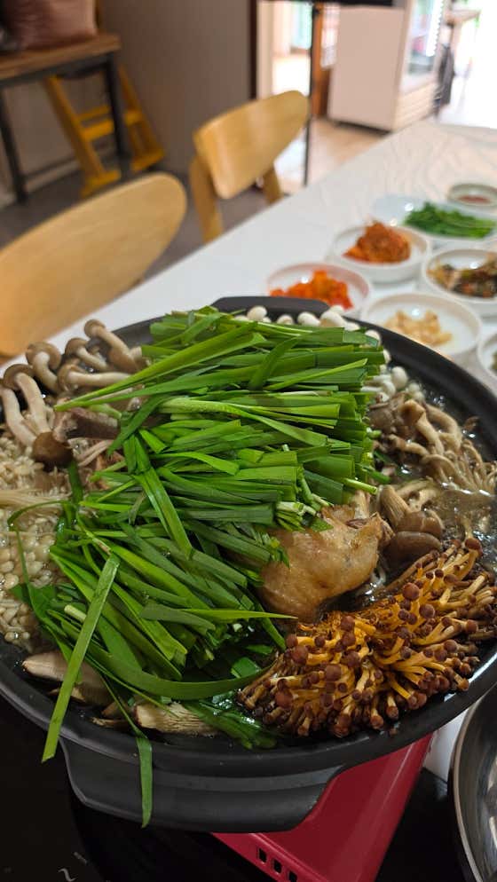 닭 한방 백숙 메뉴 사진(네이버)