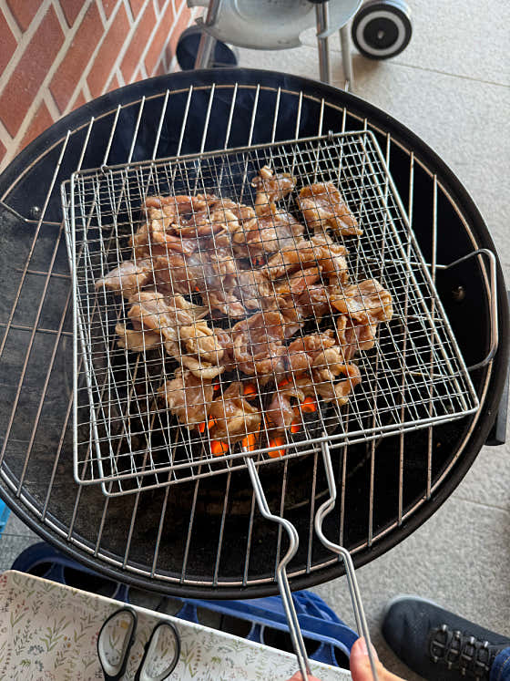 숯불닭불고기 (100g) 메뉴 사진(네이버)