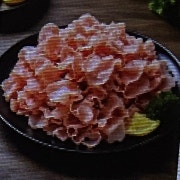 꼬들대패(국내산암퇘지)100g 메뉴 사진(네이버)
