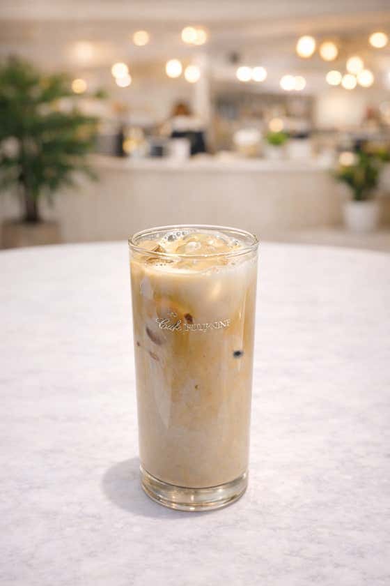 바닐라라떼 ICE 메뉴 사진(네이버)