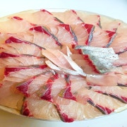 시마아지(흑점줄전갱이) 메뉴 사진(네이버)