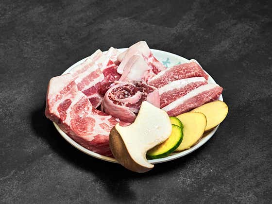 재래식 돼지모둠(500g) 메뉴 사진(네이버)