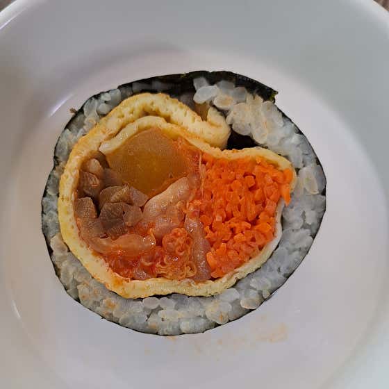 김치김밥(주인장 추천) 메뉴 사진(네이버)