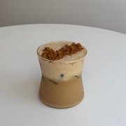 로투스크림라떼(only ice) 메뉴 사진(네이버)