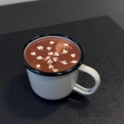 리얼초코라떼 메뉴 사진(네이버)