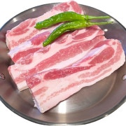 삼겹살 1인분(250g) 메뉴 사진(네이버)